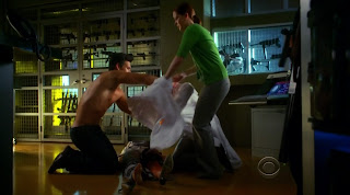 Eddie Cibrian Shirtless on CSI Miami