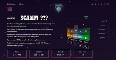 Situs Mining FLEEX.CC SCAM??? Benarkah???