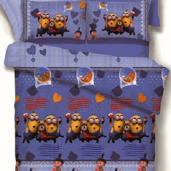 Sprei Anak Cantik Motif Minions