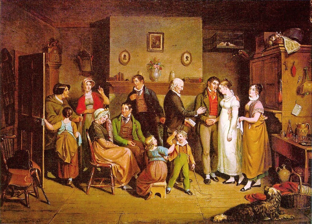 John Lewis Krimmel Germanborn American artist 17861821 Country Wedding 