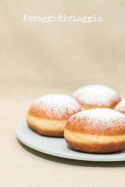 Krapfen di Massari e Crema spalmabile al cioccolato di Di Carlo