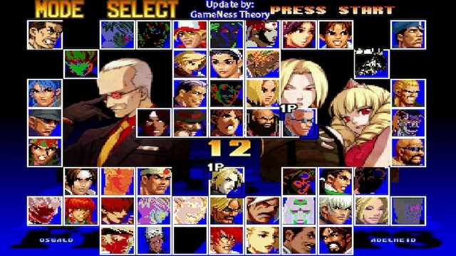 The King Of Fighters 97' characters