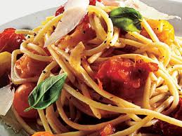 Tomato Garlic Pasta Recipe.