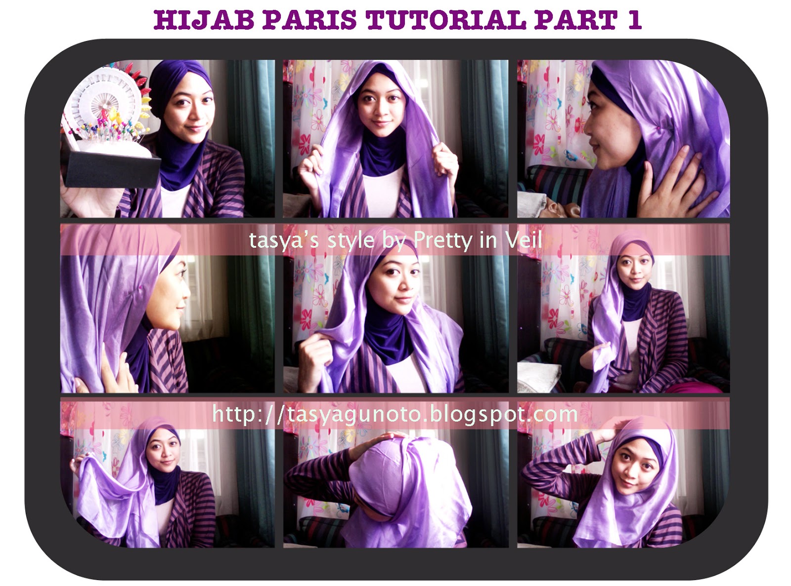 Hijabers Tutorial Sakinah Cara Memakai Jilbab Kerudung Segi