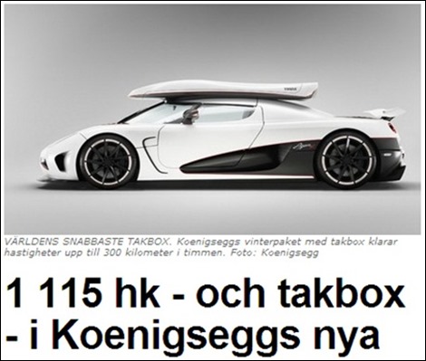 Koenigsegg Takbox
