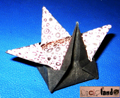 Scatolina a stella origami -tutorial- Natale 2014 faidate 7
