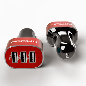 Triple USB Car Charger