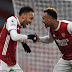 AUBAMEYANG APIGA HAT TRICK ARSENAL YAICHAPA LEEDS 4-2 