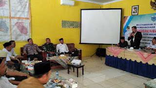 Ps. Kapolsek Banjar Polres Pandeglang Hadiri Kegiatan Musrenbang Tingkat Kecamatan