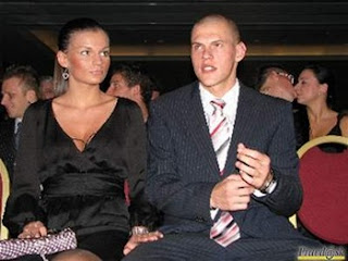 Martin Skrtel with Girlfriend