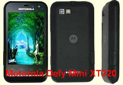 2012 smartphone, Motorola Defy Mini XT320, new smartphone title=