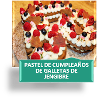 PASTEL DE GALLETAS DE JENGIBRE