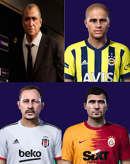 PES 2021 Facepack Turkish Managers by PES Fan