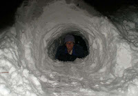 snow tunnel cave