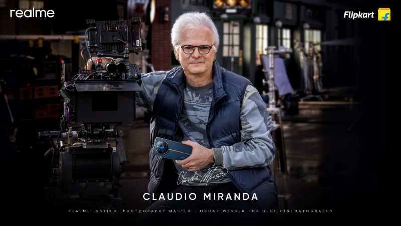 realme collaborates with cinematographer Claudio Miranda for the 12 Pro Series