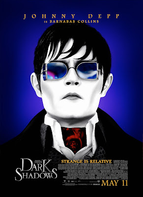 Johnny Depp as Barnabas Collins Dark Shadows Poster