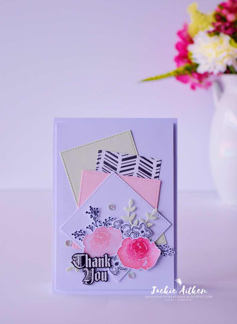 First Frost Stamp Set, Floral Card, Gift Packaging, Stampin Up, Stamping Sunday Blog Hop, 