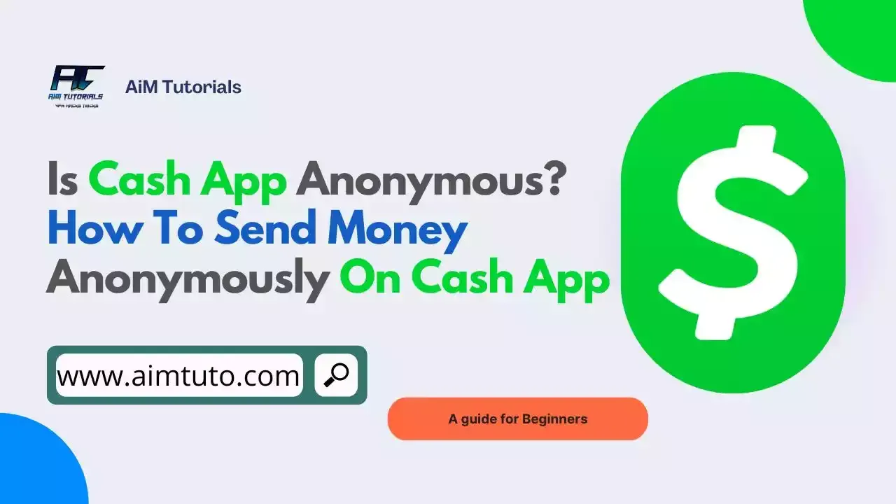 is cash app anonymous