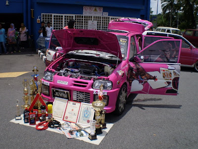 Kancil Mira autoshow car