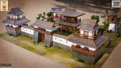 PlastCraftGames: New Pre-Painted Kensei Japanese Scenery