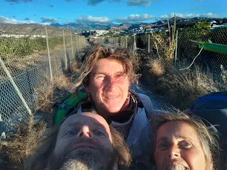 Selfie of us 3hikers