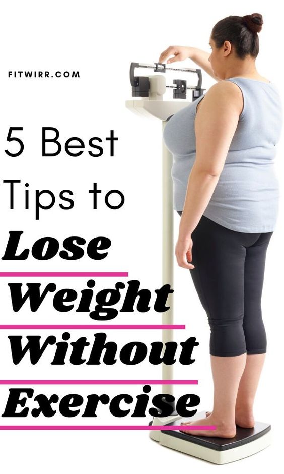 Lose weight easily: 5 best tips to lose weight without exercise