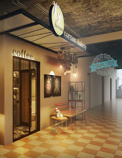 Free Sketchup Model - Coffee & Bakery Shop