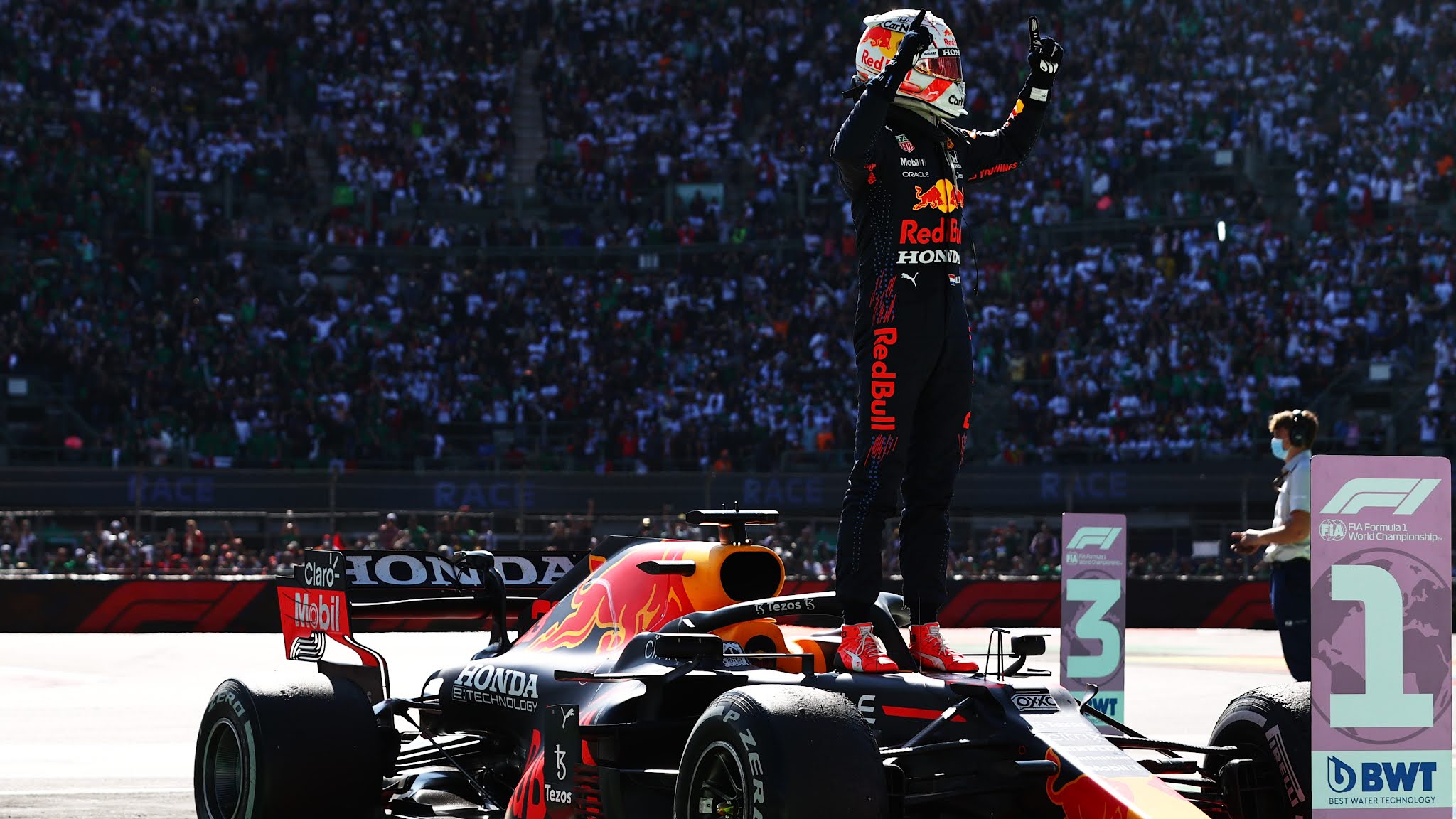 Fórmula 1: Checo Pérez queda tercero en el GP de México; Verstappen es primero