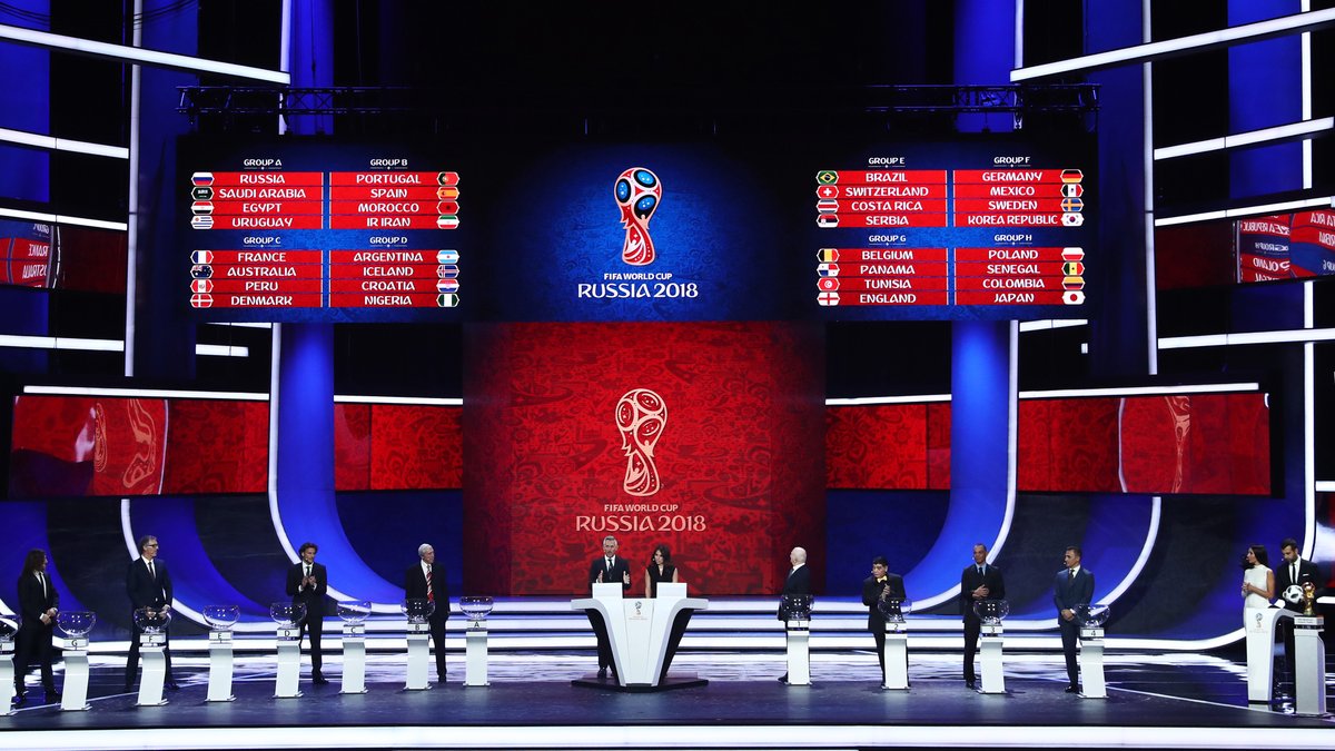 Hasil Undian Drawing Pembagian Grup Piala Dunia 2018 IDN SPORTSCOM