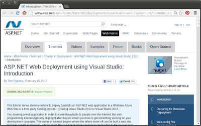 ASP.NET Web Deployment using Visual Studio