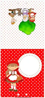 Little Red Riding Hood Party Free Printable for Lollipops.