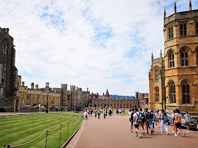 Inside the walls of Windsor Castle