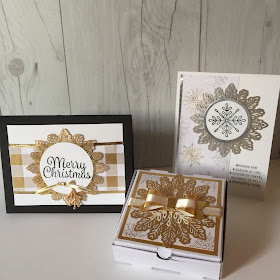 Products used to create these projects are from the Stampin' Up! Holiday Catalog