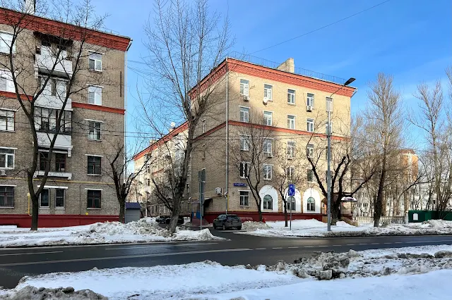 Краснодарская улица, жилые дома 1957 года постройки