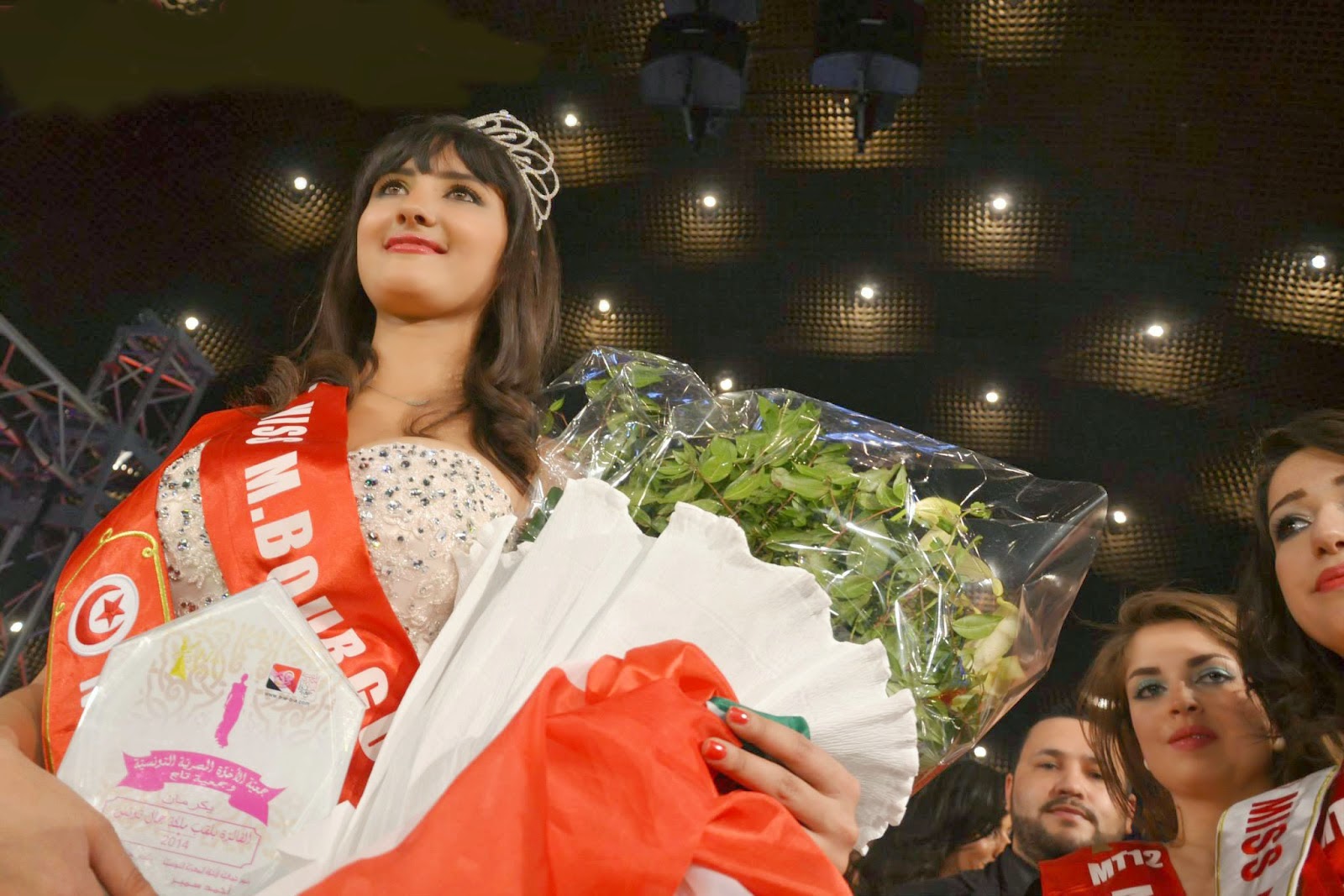 Miss Tunisie Tunisia 2014 winner Wahiba Arres