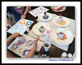 Art Process Painting with Young Children