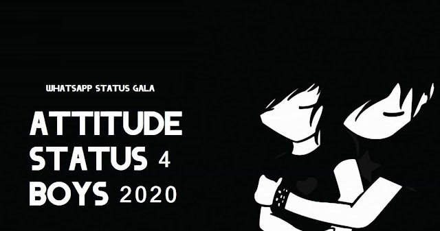 Attitude status for boy 2020 | Hindi And English 