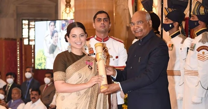 हिमाचल की बेटी कंगना रनौत पद्मश्री से सम्मानित, CM जयराम ने दी बधाई-क़हलूर न्यूज़
