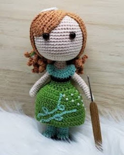 PATRON GRATIS ANNA | FROZEN AMIGURUMI 55018