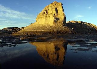 Punta Olazabal Symbol of Puerto Piramides second access to the sea