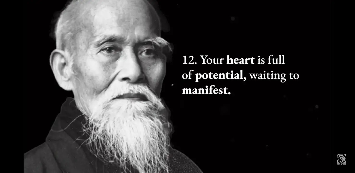 A Life Lesson Quotes by Morihei Ueshiba, lofe lesson learned quotes, a life lesson