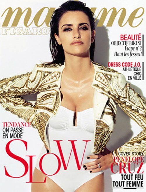 Penelope Cruz Covers Madame Figaro » Gossip/Penelope Cruz