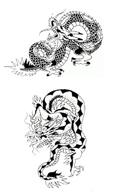 Tribal Tattoo Dragon,Dragon Tattoo,Art Tattoo,Design Tattoo