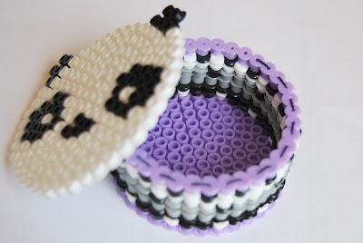 Joyero redondo oso panda hamanos
