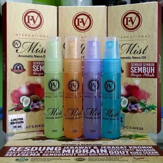 IV MIST AROMATIC NANO OIL - SEMBURAN MUJARAB UNTUK 