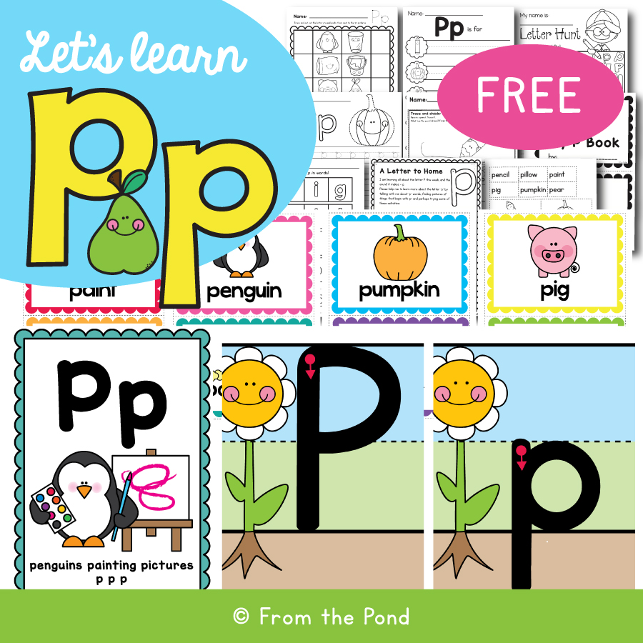 Lets learn p activity pack