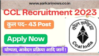 CCL Recruitment 2023 Application Form Overseer, Translator 43 Post