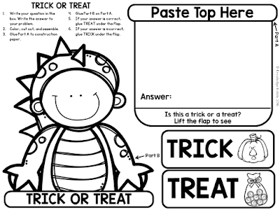 Trick or Treat Problem Solvers Craft - Knowledge Mobile