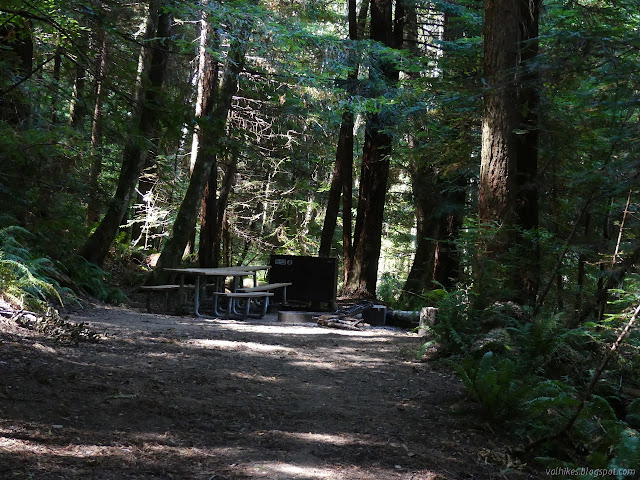 two tables and a bear box on an old bit of road