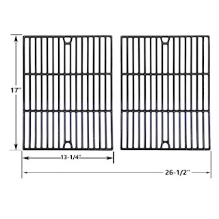 Porcelain Cast Iron Replacement Cooking Grid For Uniflame Gas Grill Models